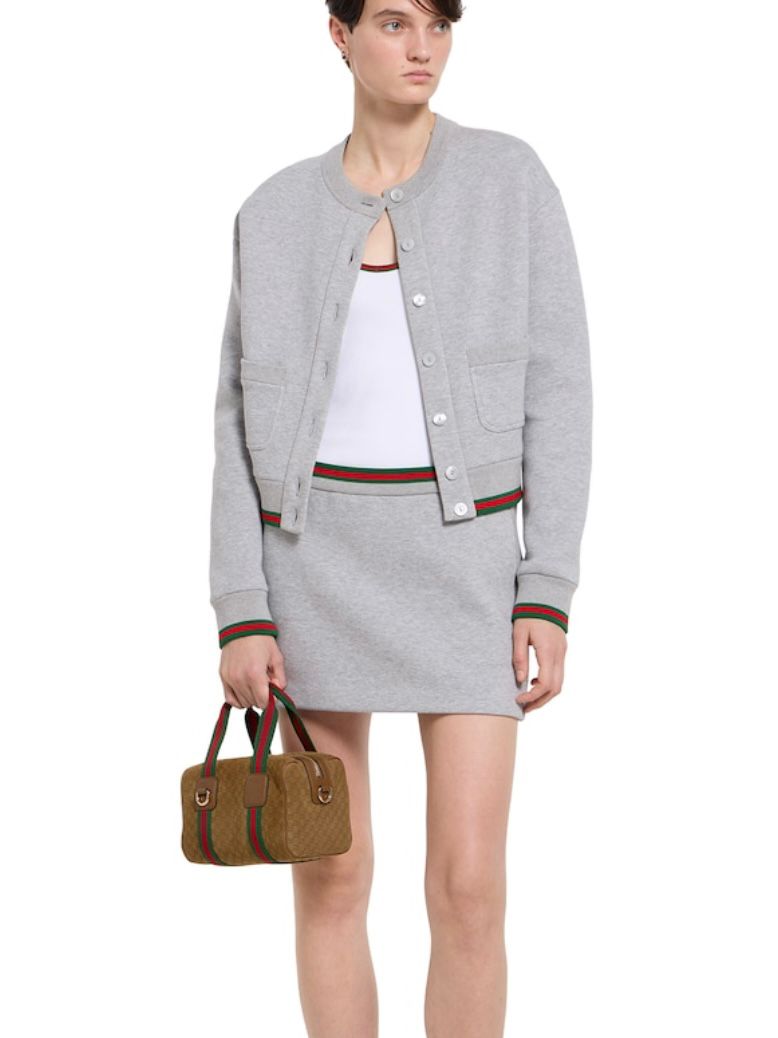 Bolsa Gucci GG Handbag Mini Camurça - Imagem 4