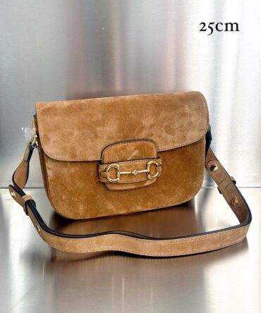 Bolsa Gucci 1955 Horsebit Camurça