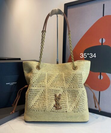 Bolsa YSL Jamie Grande Ráfia