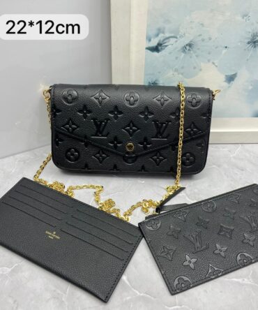 Pochete Louis Vuitton Félicie Couro
