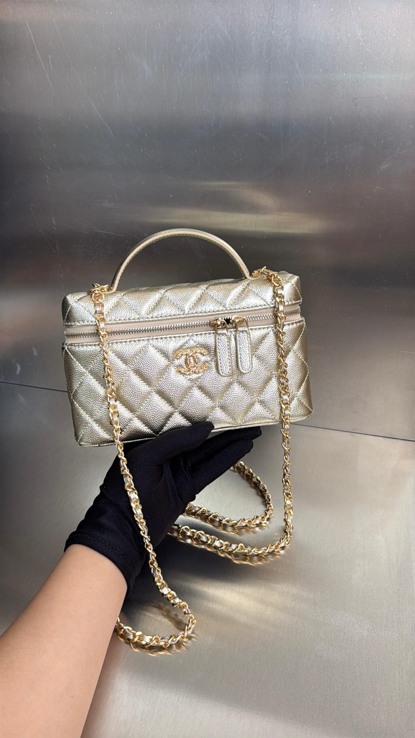 Bolsa Chanel Vanity Corrente - Imagem 6
