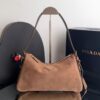 Bolsa Prada Aimée Grande Em Camurça