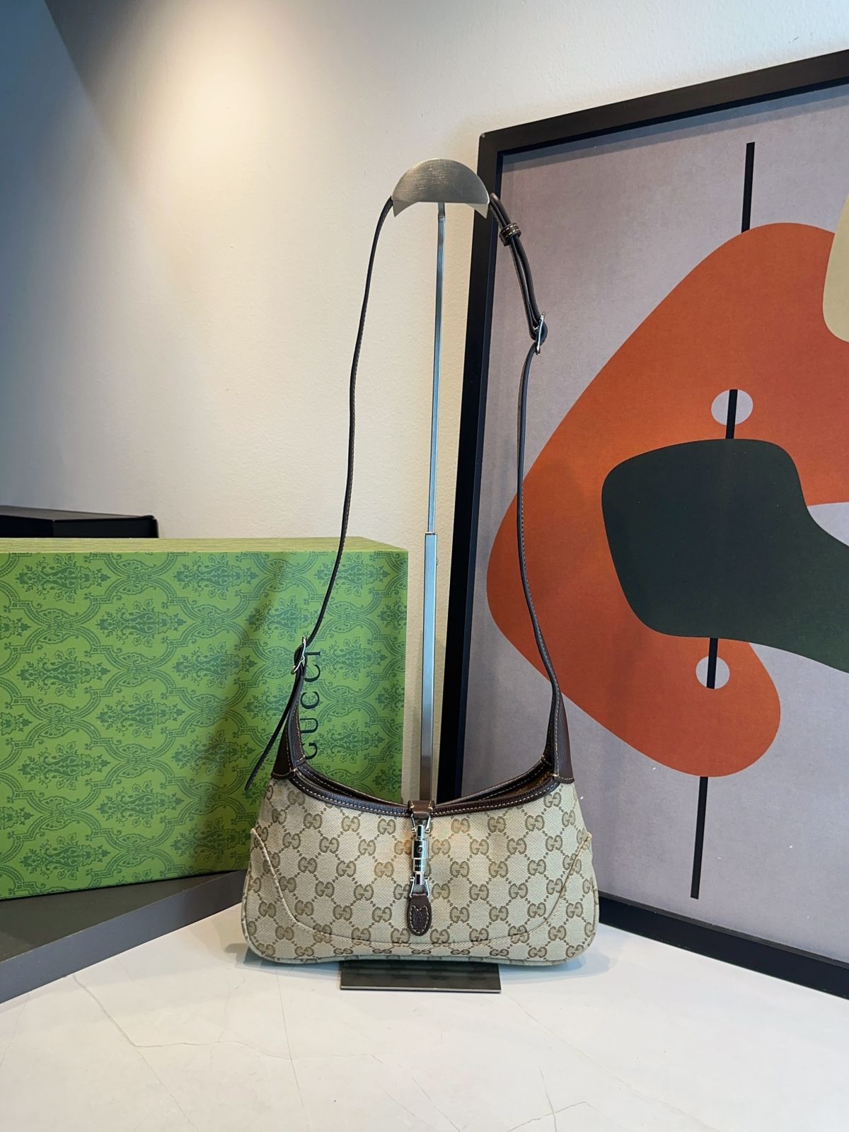 Bolsa Gucci Jackie Slim Média - Imagem 2