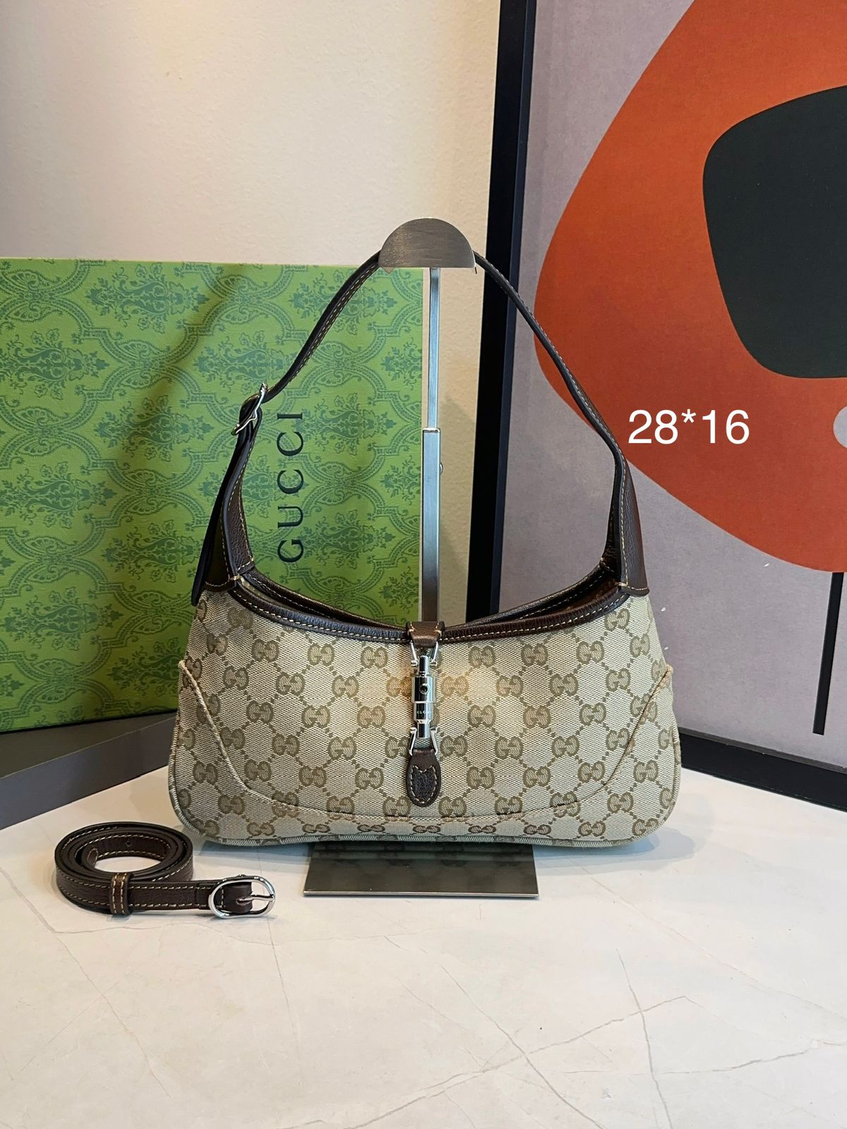 Bolsa Gucci Jackie Slim Média