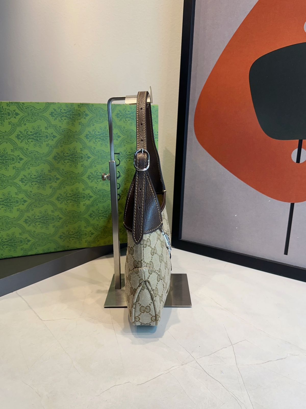 Bolsa Gucci Jackie Slim Média - Imagem 4