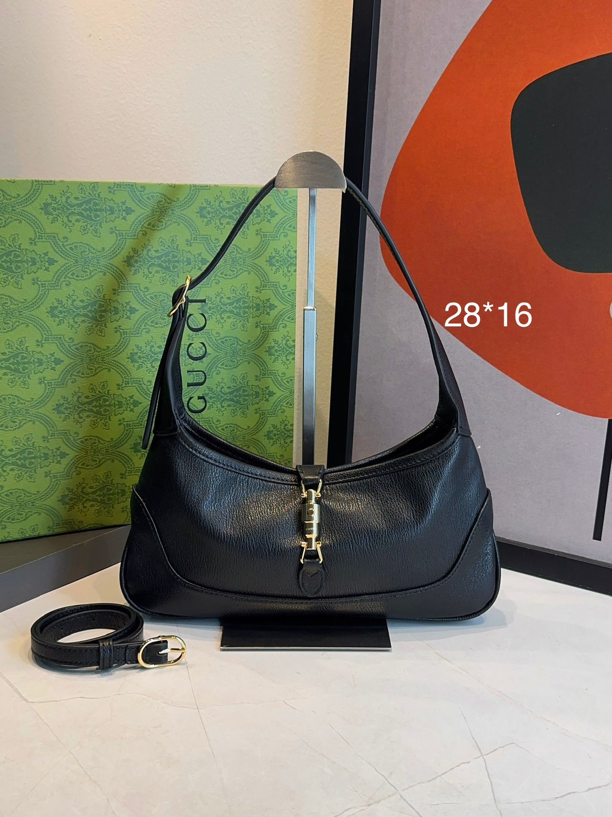 Bolsa Gucci Jackie Slim Média - Imagem 3