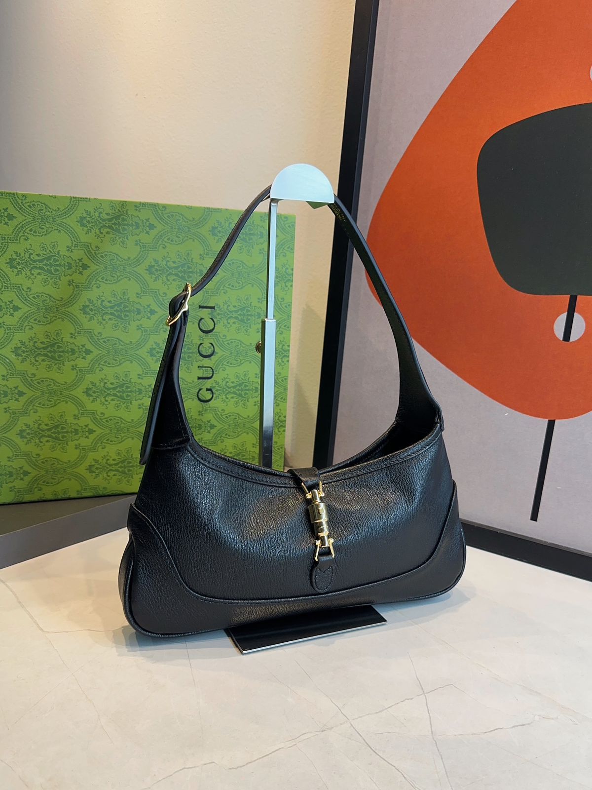 Bolsa Gucci Jackie Slim Média - Imagem 4