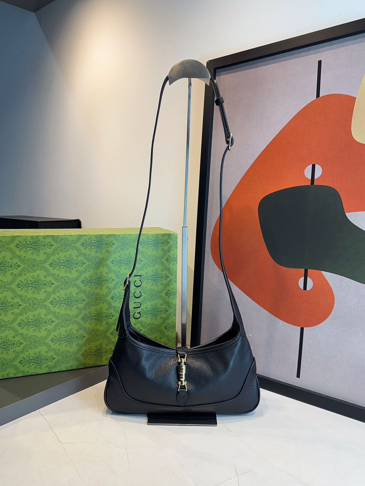 Bolsa Gucci Jackie Slim Média - Imagem 5