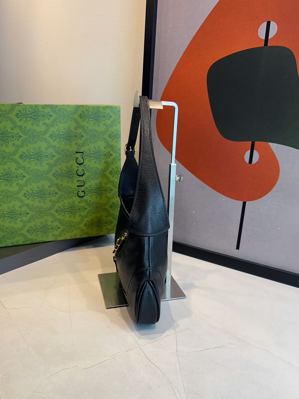 Bolsa Gucci Jackie Slim Média - Imagem 9