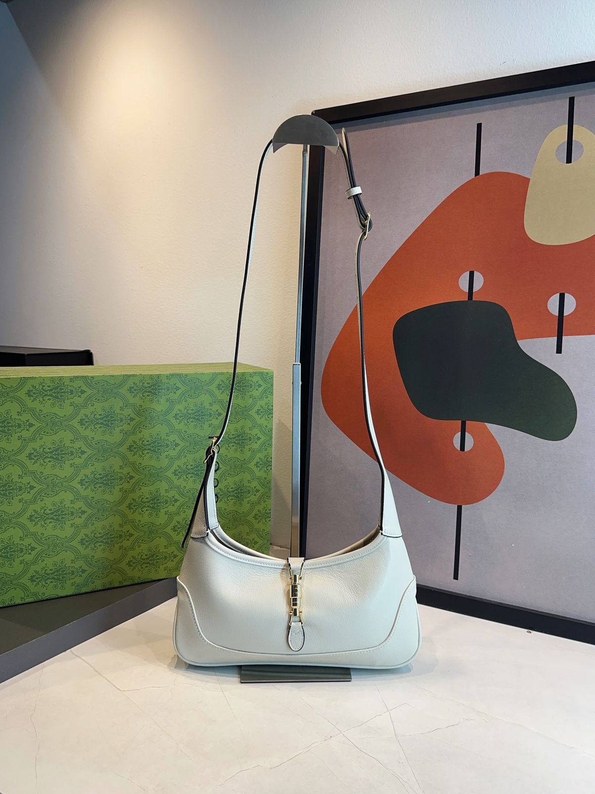 Bolsa Gucci Jackie Slim Média - Imagem 15