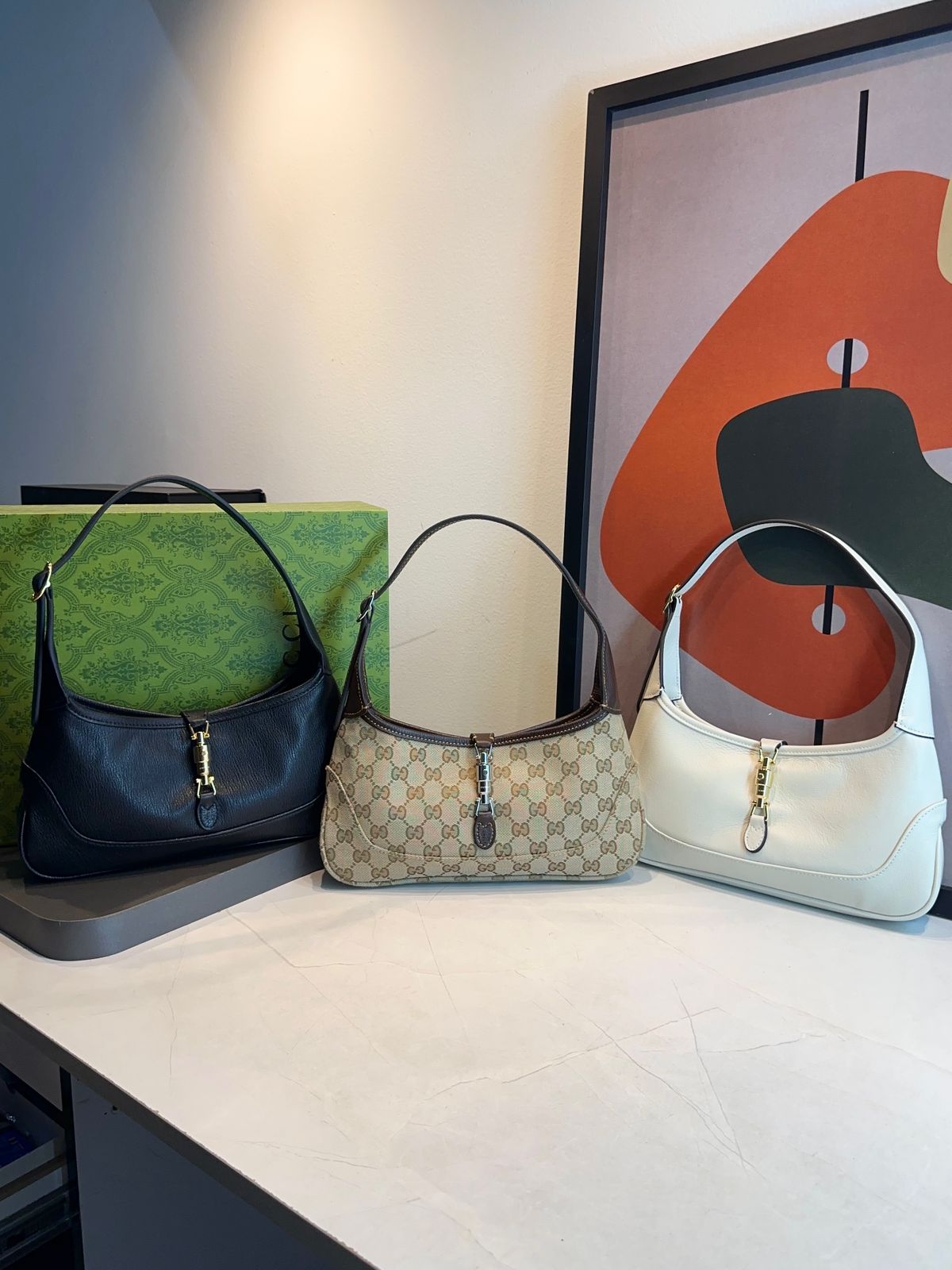 Bolsa Gucci Jackie Slim Média - Imagem 2