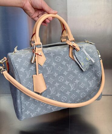 Bolsa LV Speedy Solf 30 Jeans