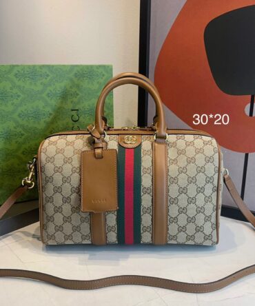 Bolsa Gucci Boston Média Ophidia