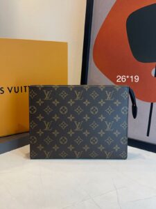 Pochette LV Voyage MM-Marrom