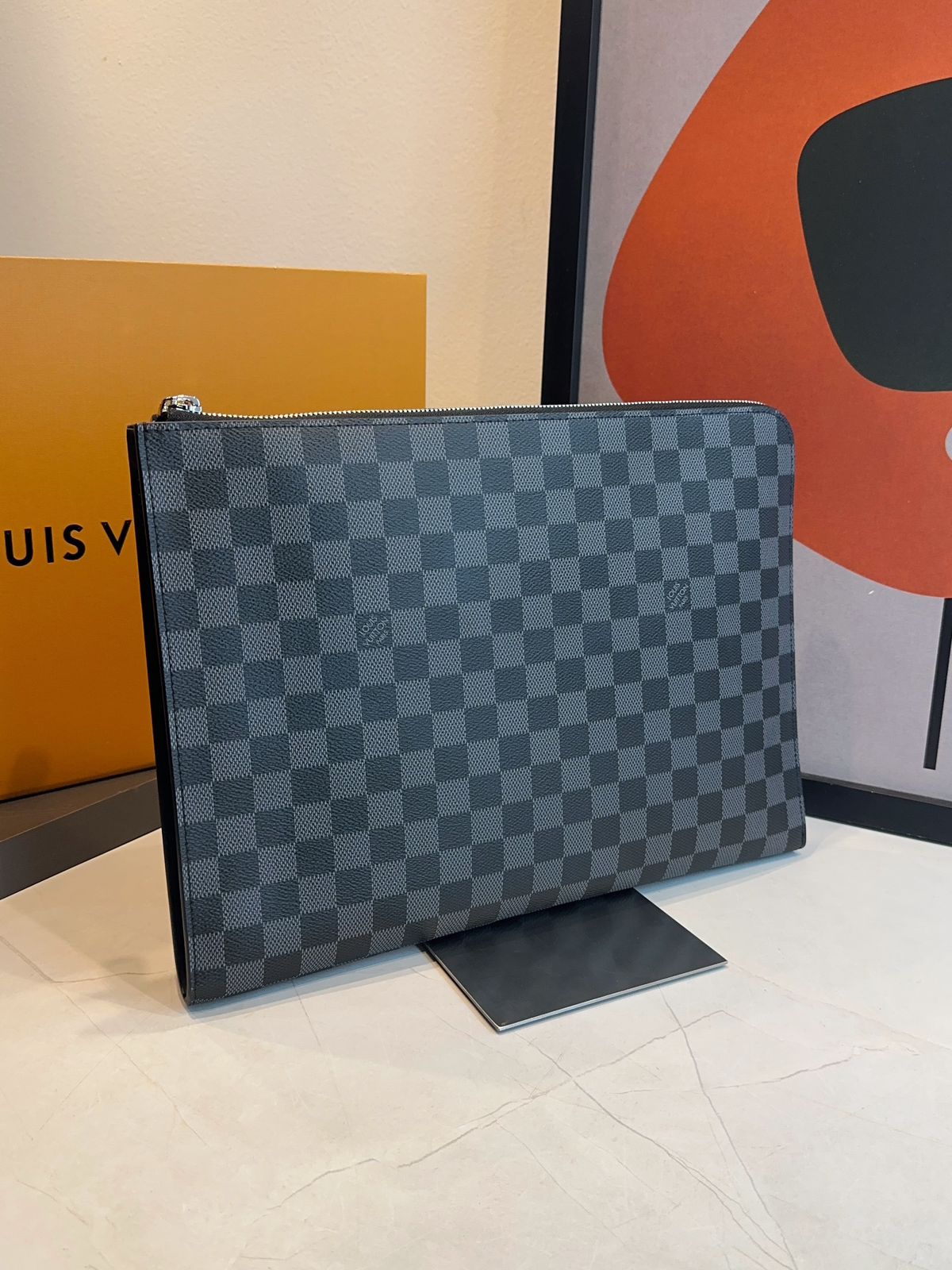 Pasta LV Voyage Damier - Imagem 4