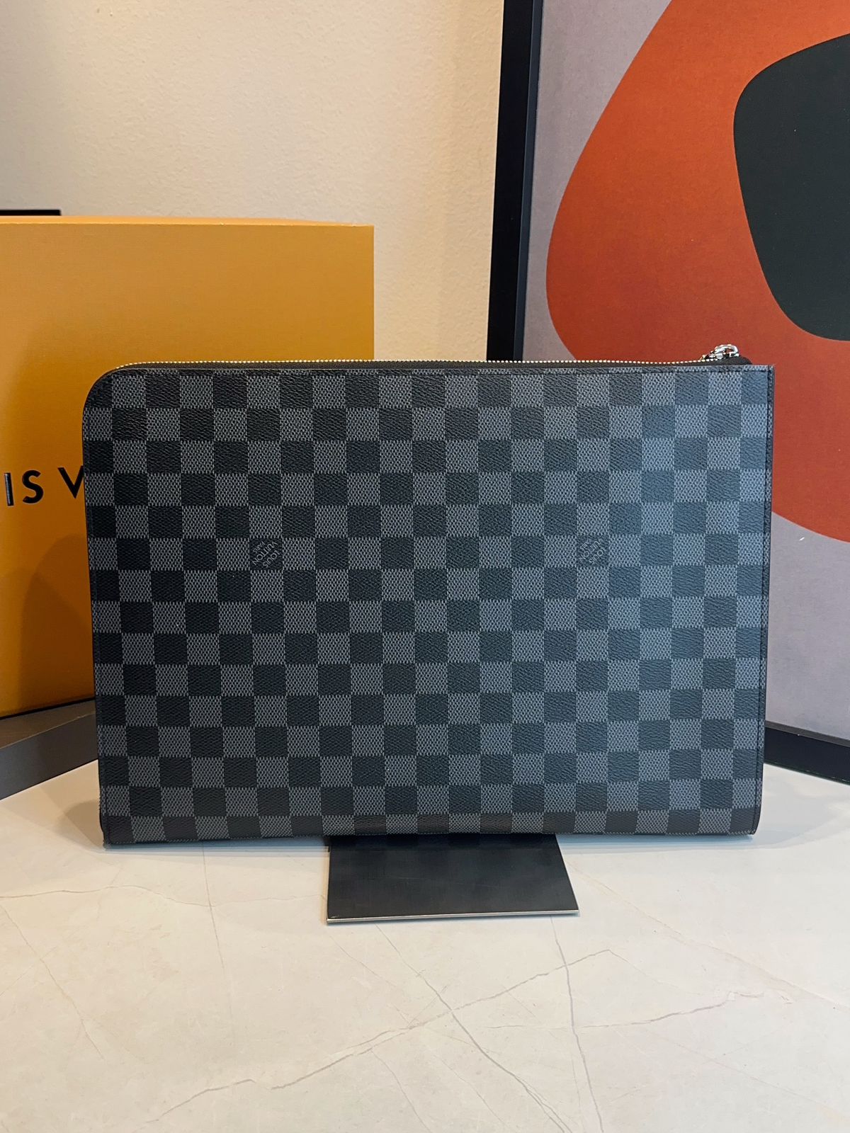 Pasta LV Voyage Damier - Imagem 3