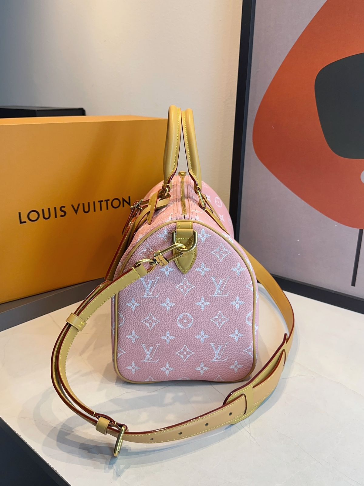 Bolsa LV Speedy P9 30 Bandulière - Imagem 8