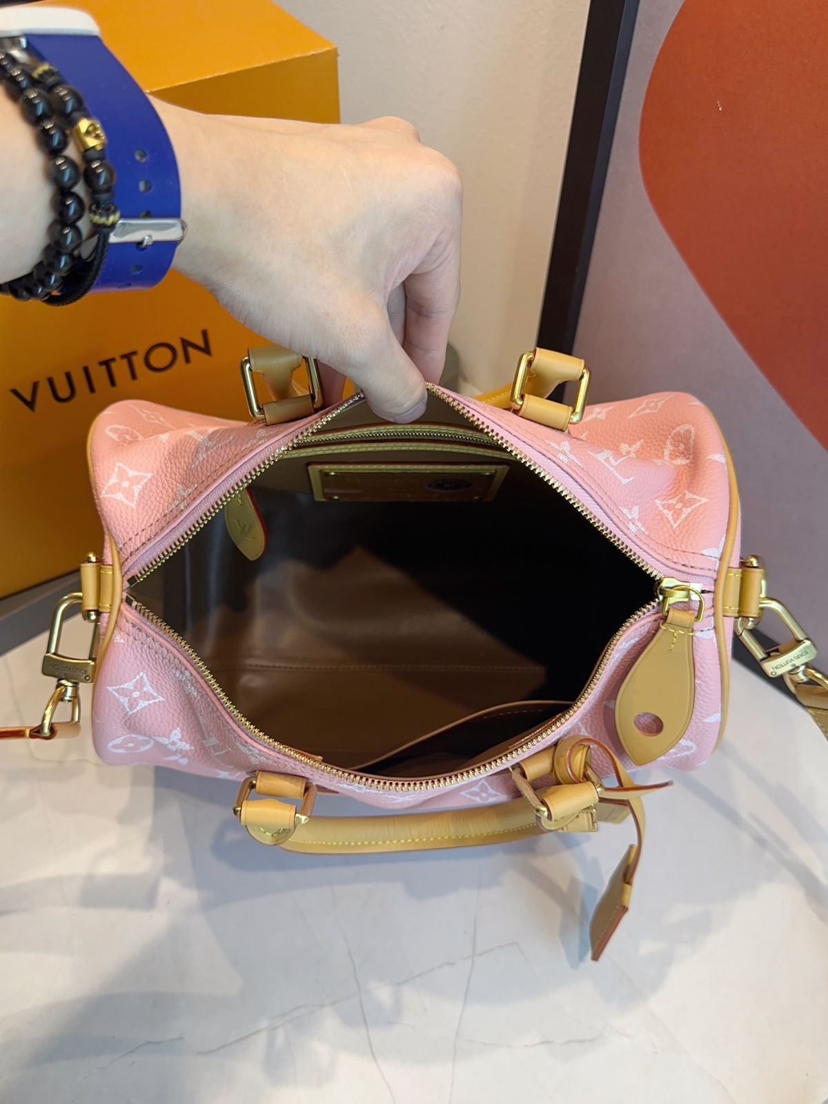 Bolsa LV Speedy P9 30 Bandulière - Imagem 12