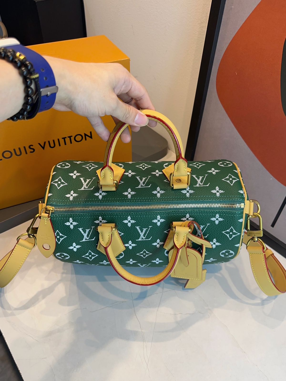 Bolsa LV Speedy P9 30 Bandulière - Imagem 19