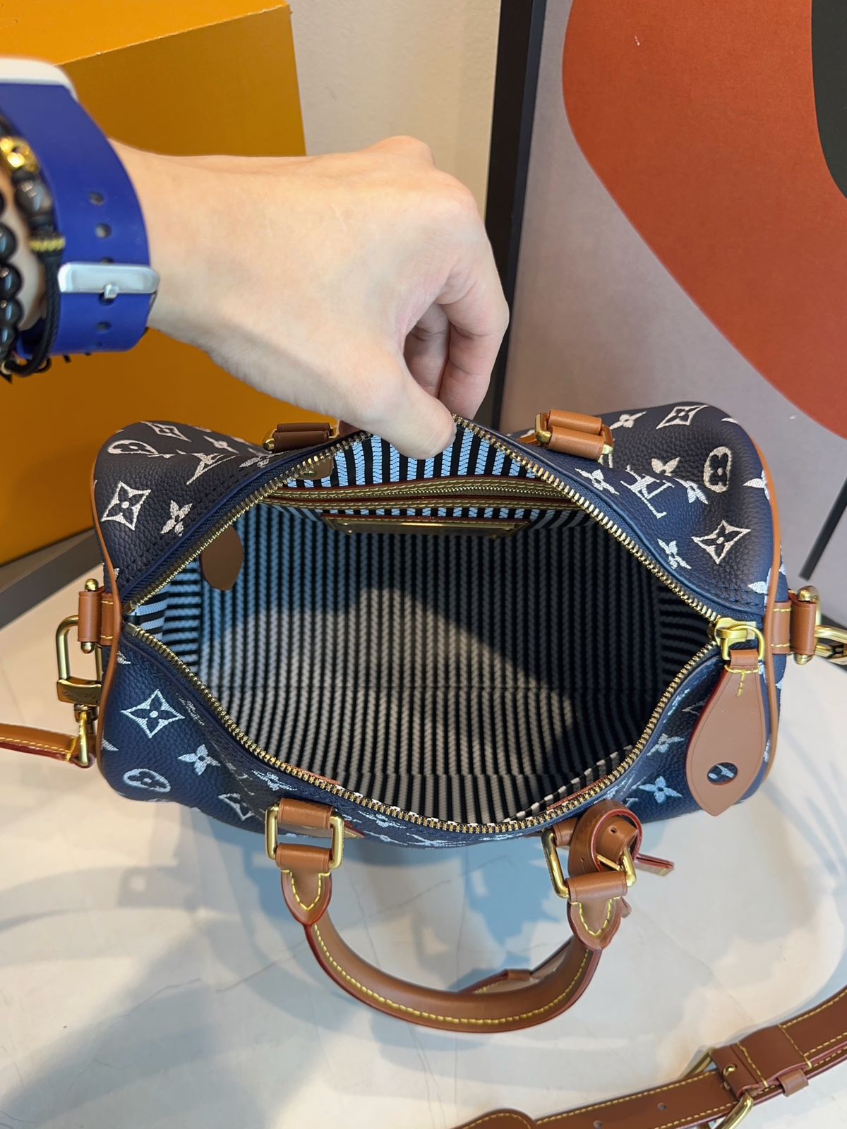 Bolsa LV Speedy P9 30 Bandulière - Imagem 34
