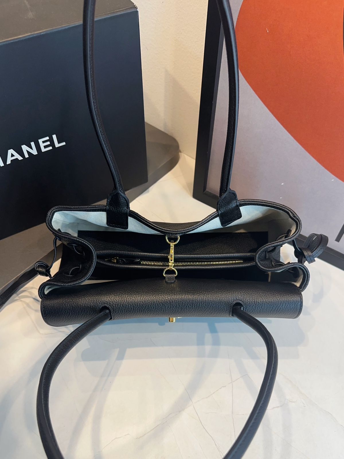 Bolsa Chanel Pequena Granulado - Imagem 39
