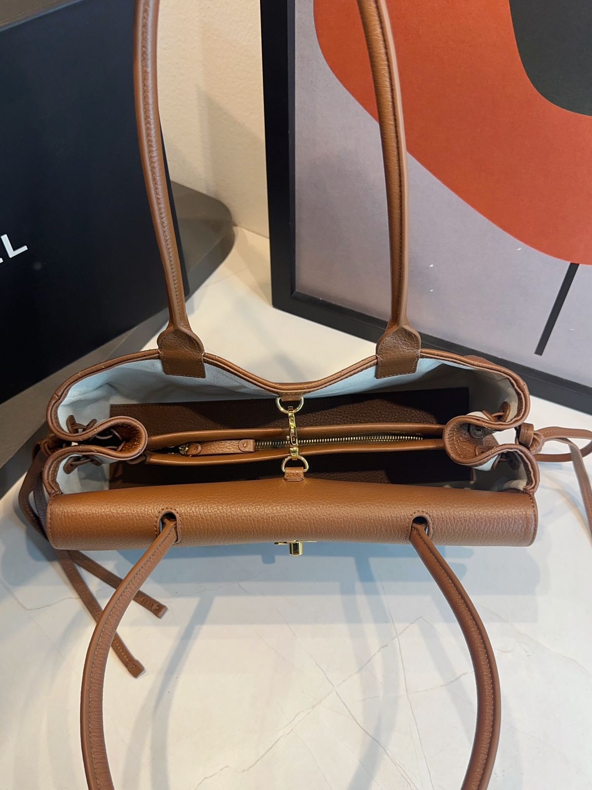 Bolsa Chanel Pequena Granulado - Imagem 27