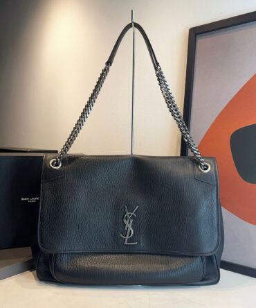 Bolsa YSL Niki G Granulado Grande