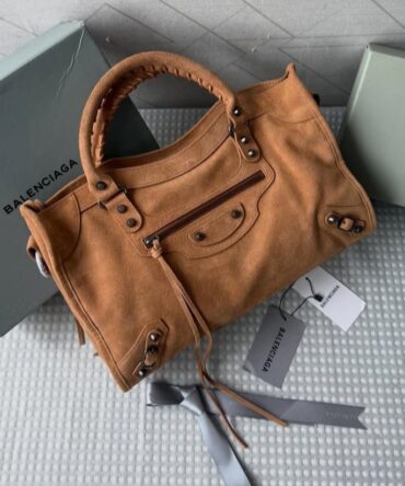Bolsa Balenciaga Classic City Camurça