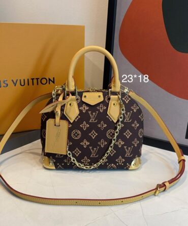 Bolsa LV Alma Trunk BB Ebène