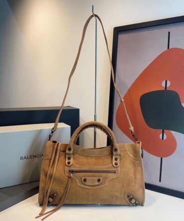 Bolsa Balenciaga Classic City Camurça