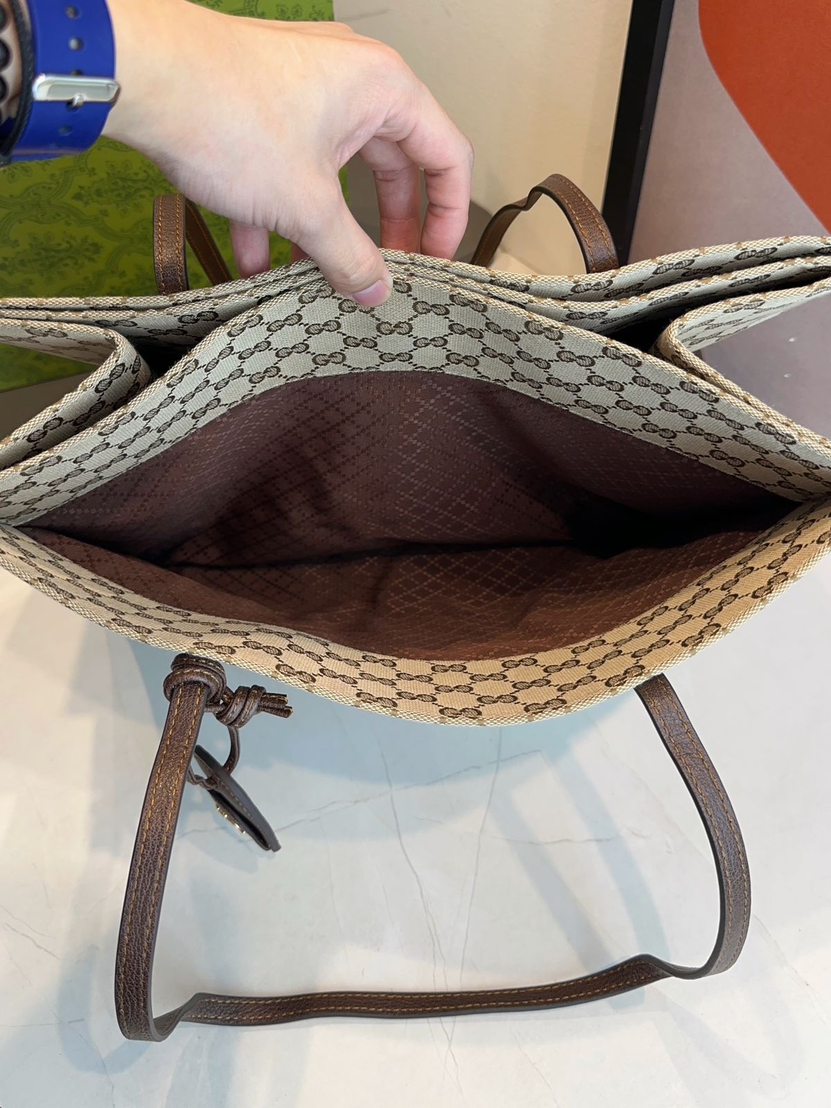 Bolsa Gucci Grande Londra - Imagem 9