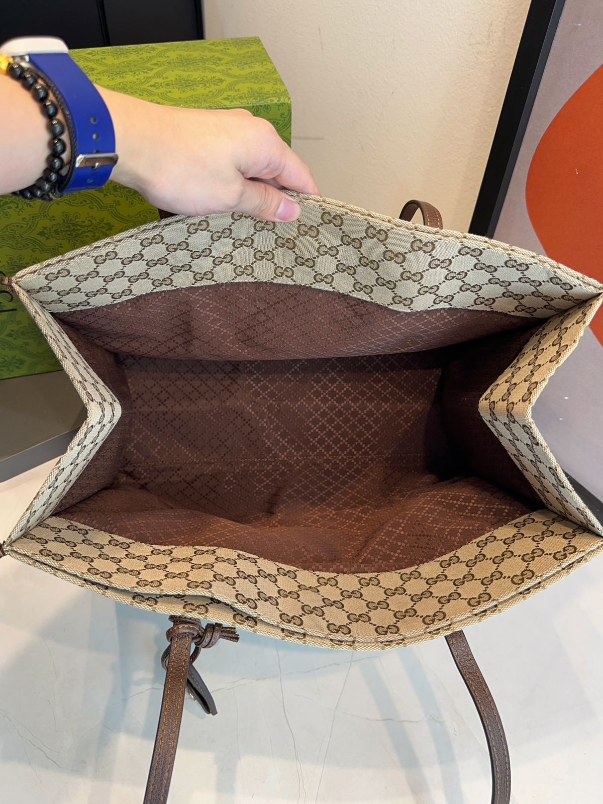 Bolsa Gucci Grande Londra - Imagem 11