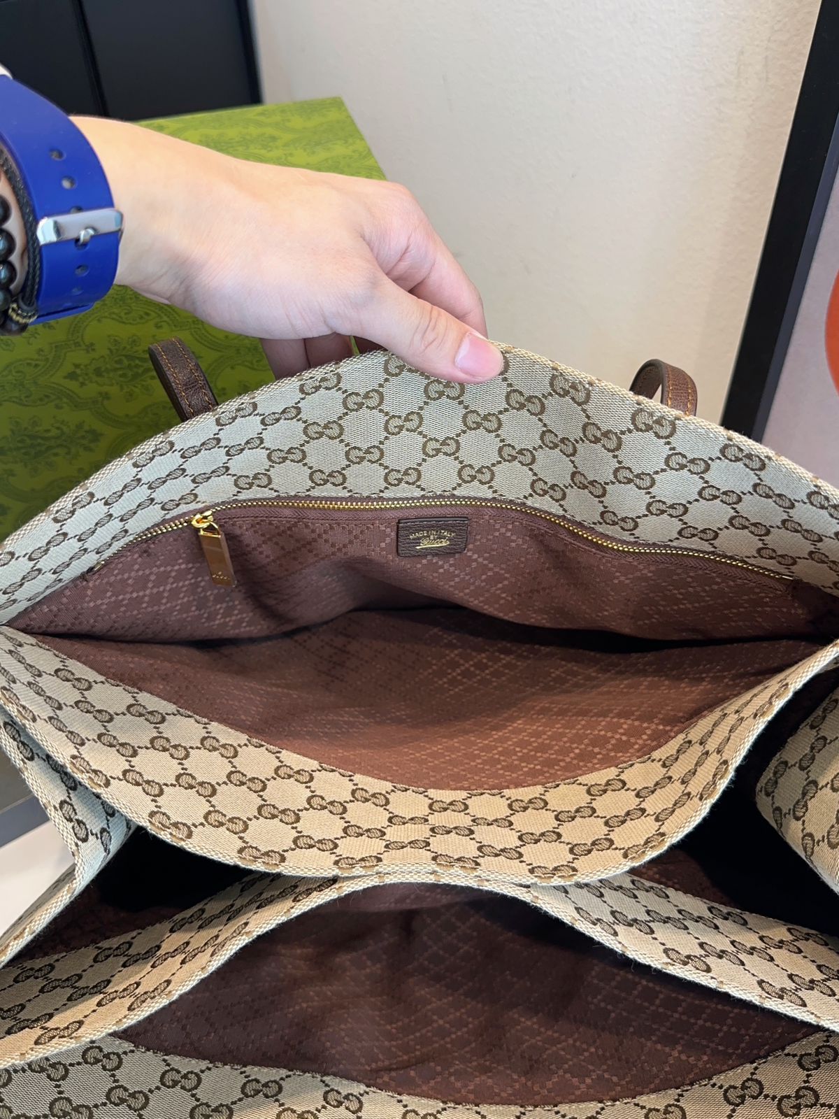 Bolsa Gucci Grande Londra - Imagem 12