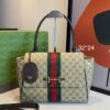 Bolsa Gucci Media Paparazzo-Monograma
