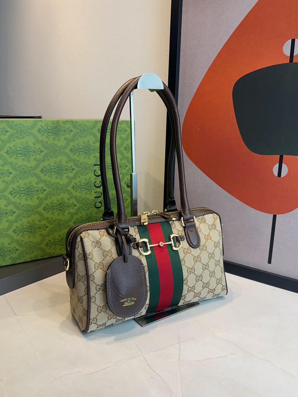 Bolsa Gucci Boston Borsettoo Média - Imagem 4