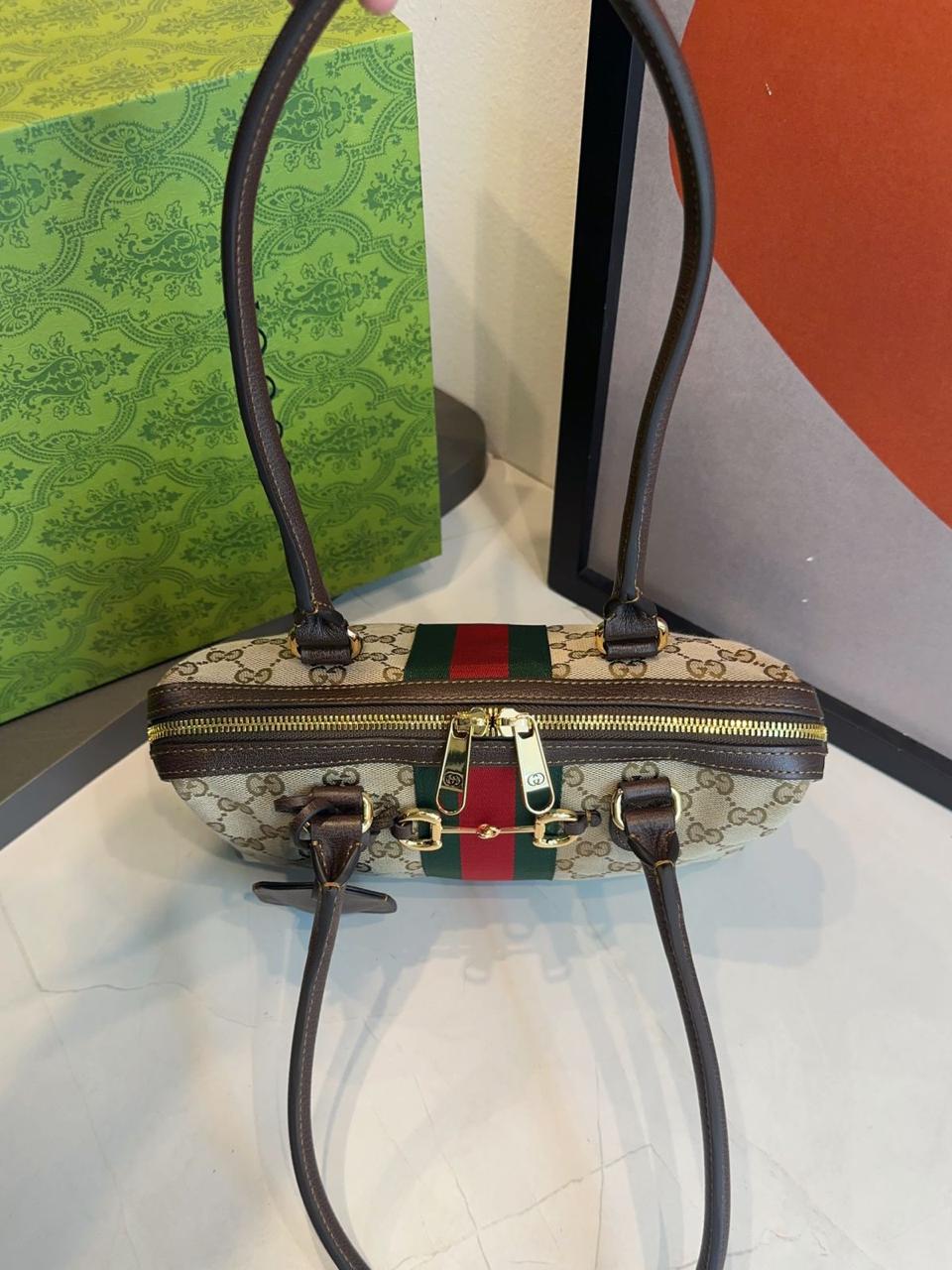 Bolsa Gucci Boston Borsettoo Média - Imagem 8