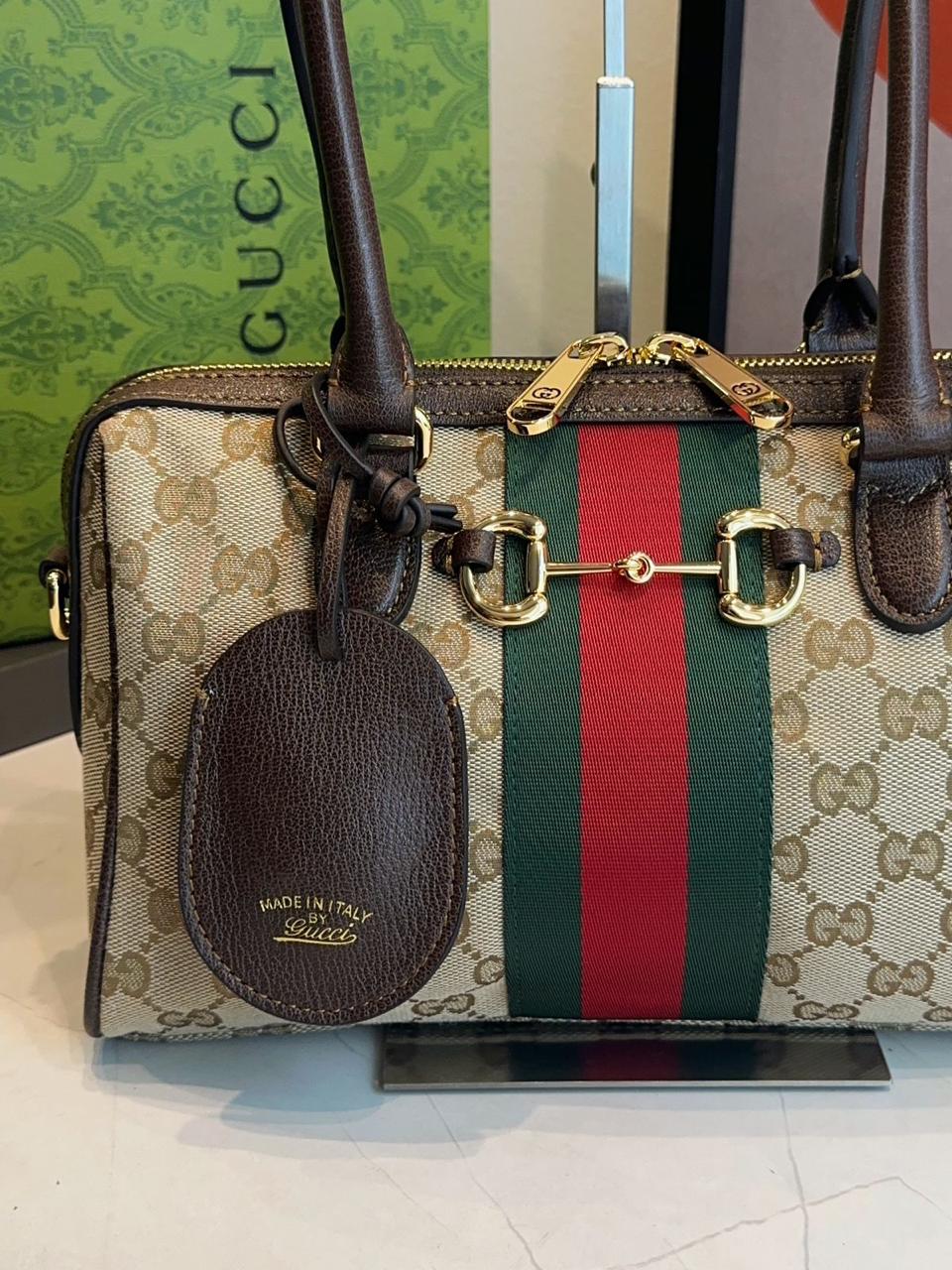 Bolsa Gucci Boston Borsettoo Média - Imagem 9