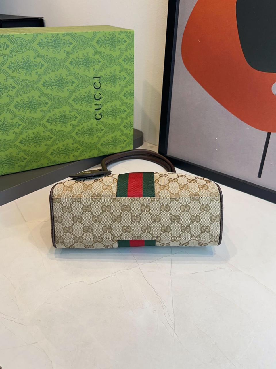 Bolsa Gucci Boston Borsettoo Média - Imagem 10