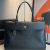 Bolsa Chanel Grande Granulado-Preto