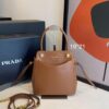 Bolsa Prada Carry Mini Couro- Caramelo