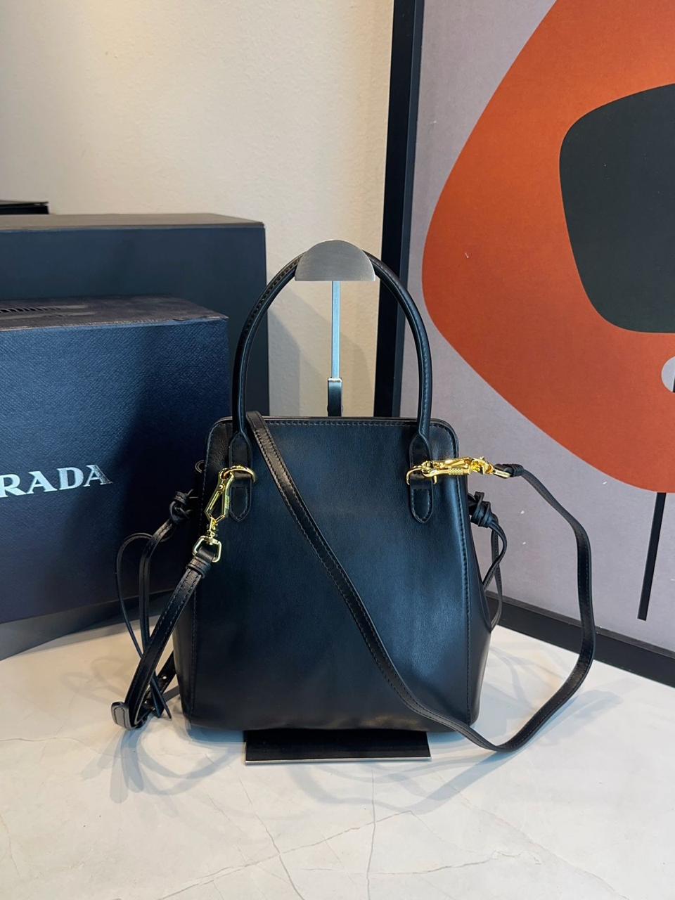 Bolsa Prada Carry Mini Couro - Imagem 5