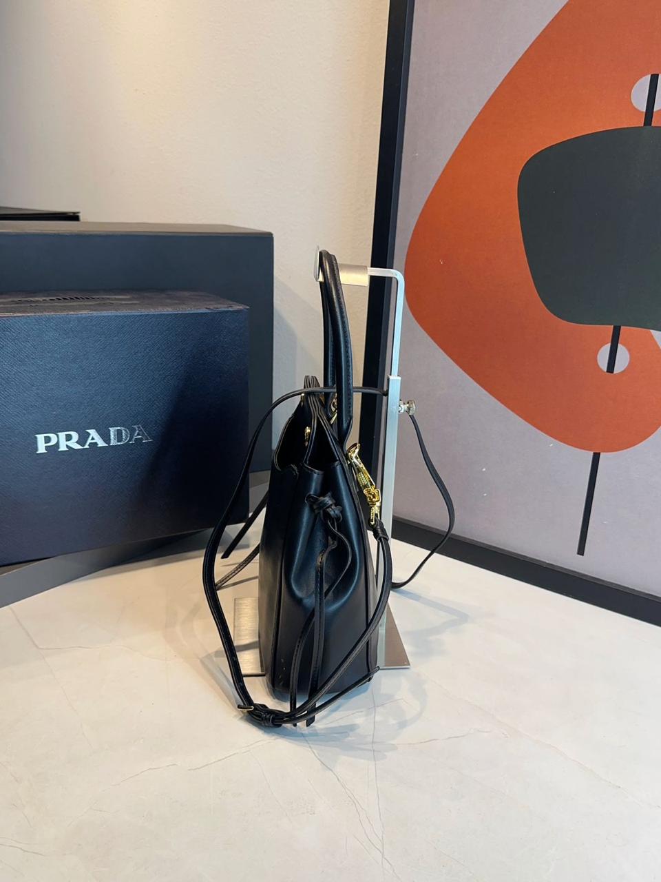Bolsa Prada Carry Mini Couro - Imagem 6