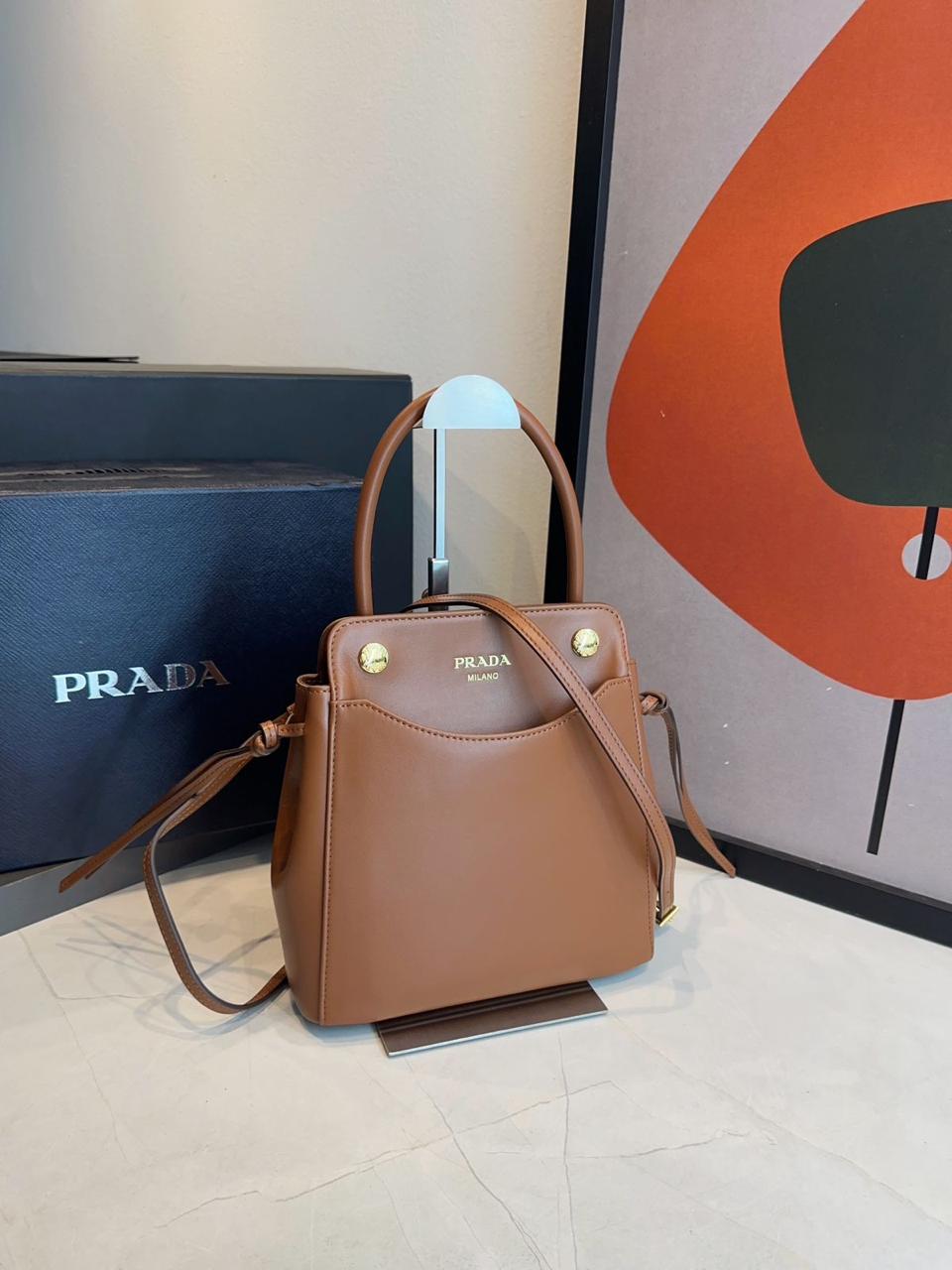 Bolsa Prada Carry Mini Couro - Imagem 31