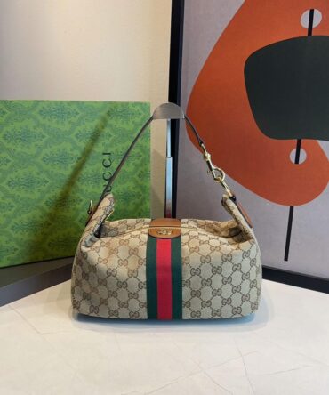 Bolsa Gucci Vanity média com alça superior