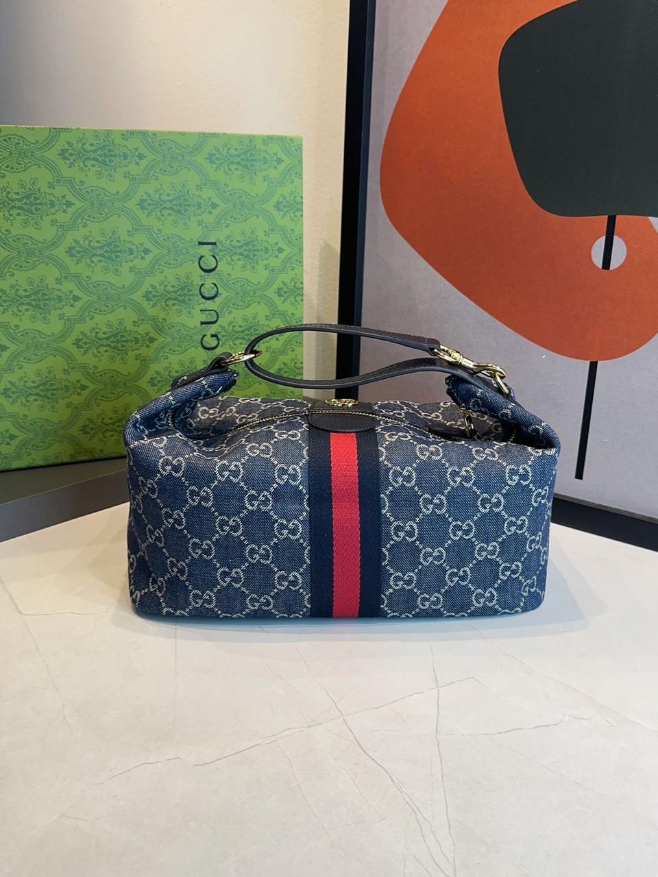 Bolsa Gucci Vanity média com alça superior - Imagem 4