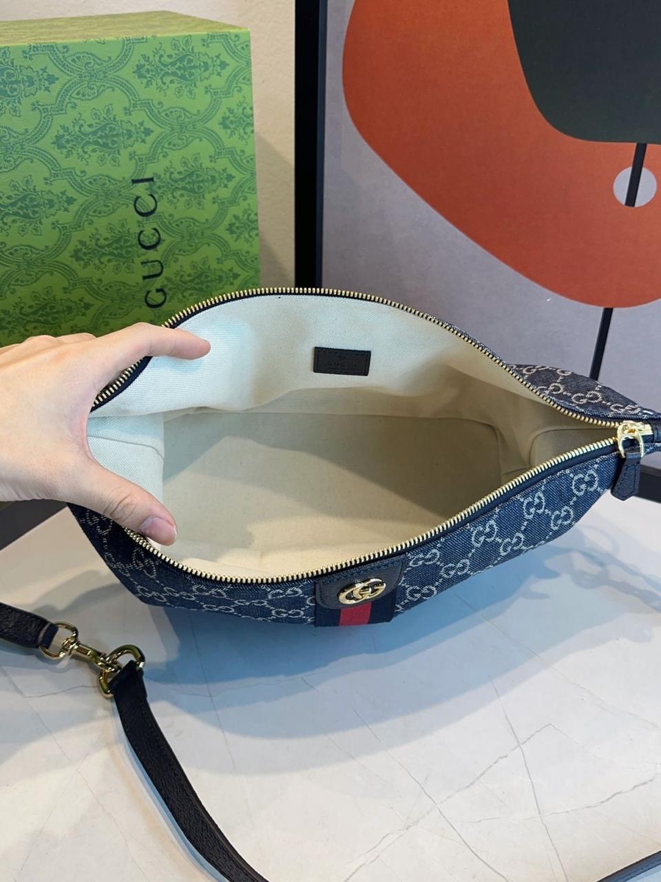 Bolsa Gucci Vanity média com alça superior - Imagem 17