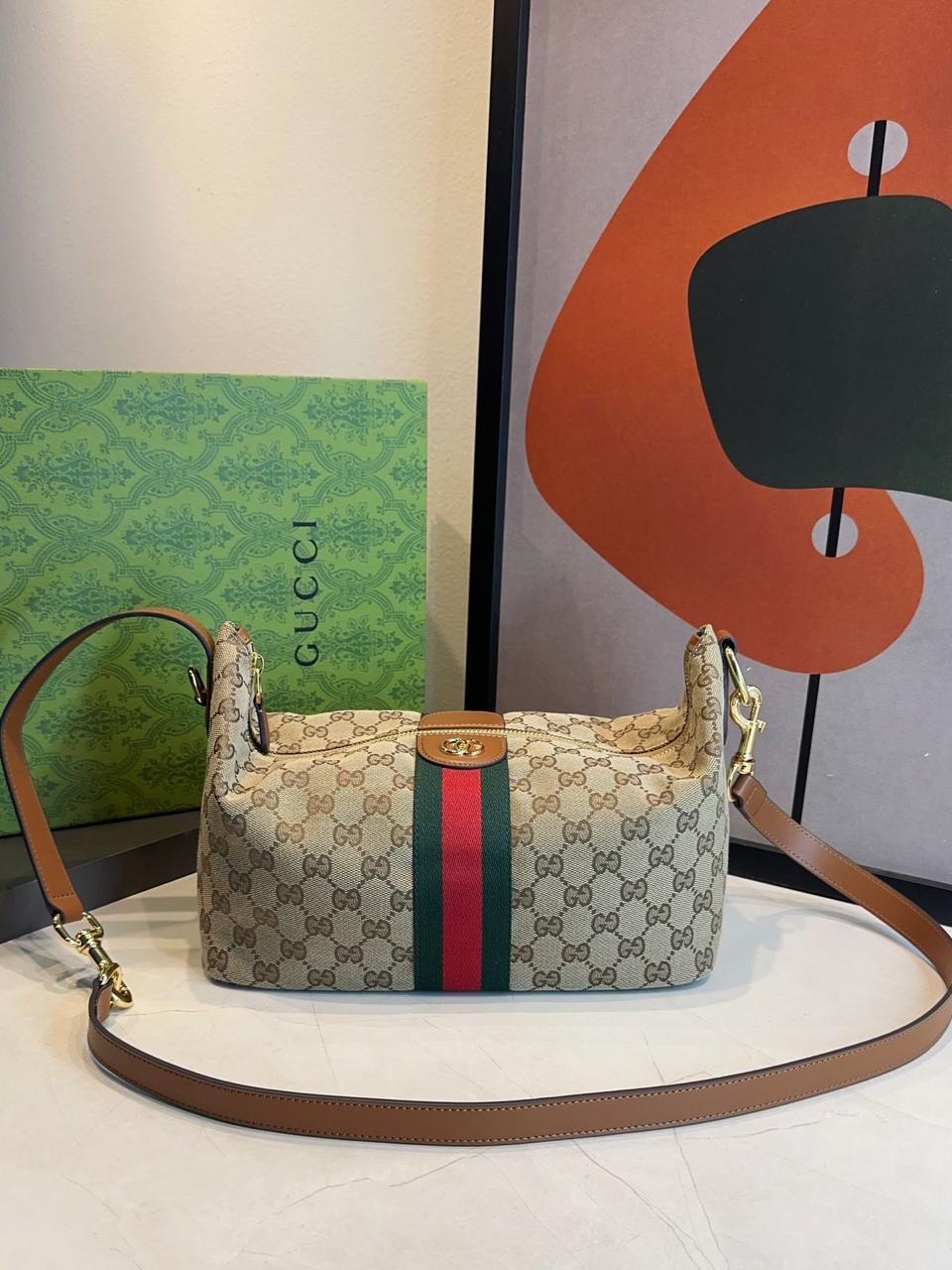 Bolsa Gucci Vanity média com alça superior - Imagem 20