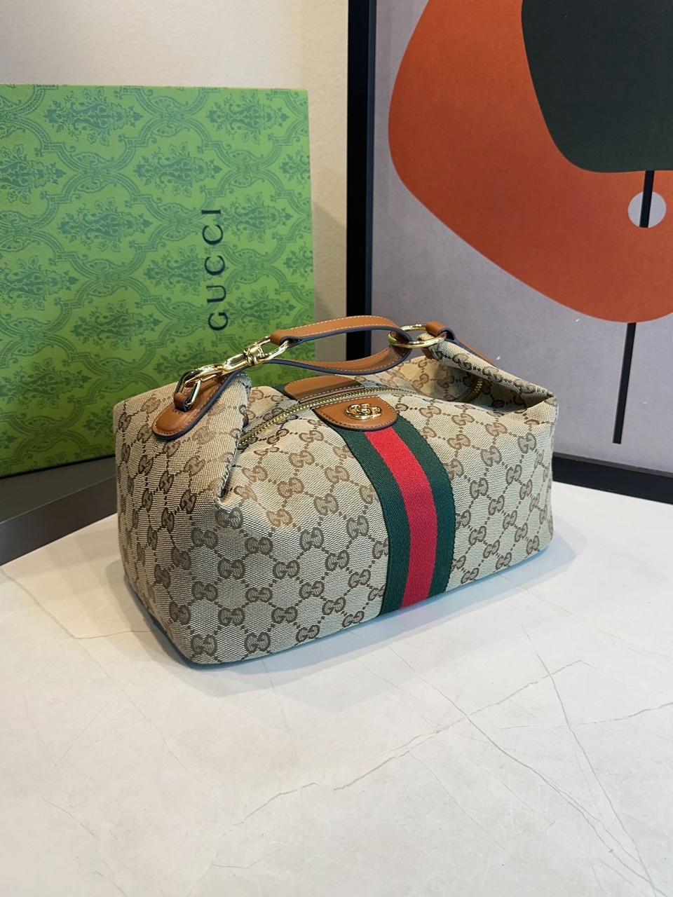 Bolsa Gucci Vanity média com alça superior - Imagem 21