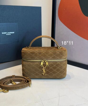 Bolsa YSL Necessáire Gaby Em Camurça
