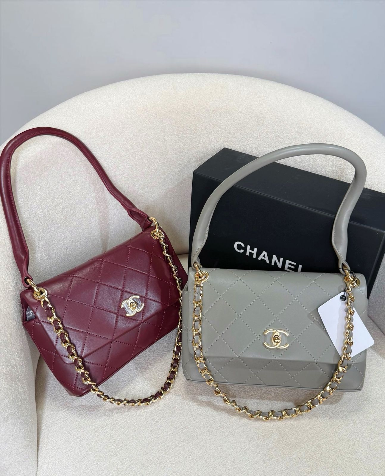Bolsa Chanel Grande Couro - Imagem 3